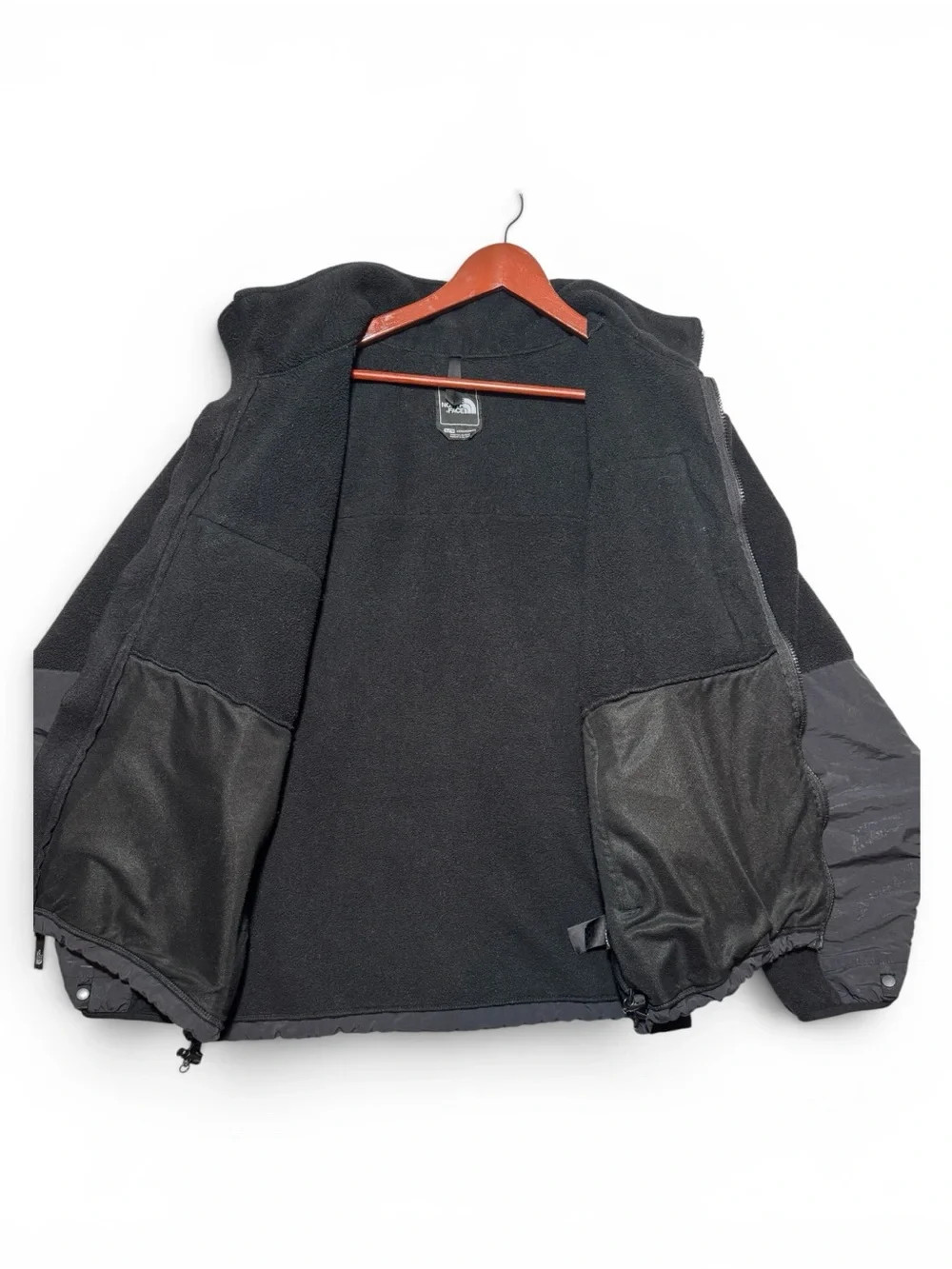 The North Face Denali Polartec Fleece Jacket Men's Black XL Full Zip